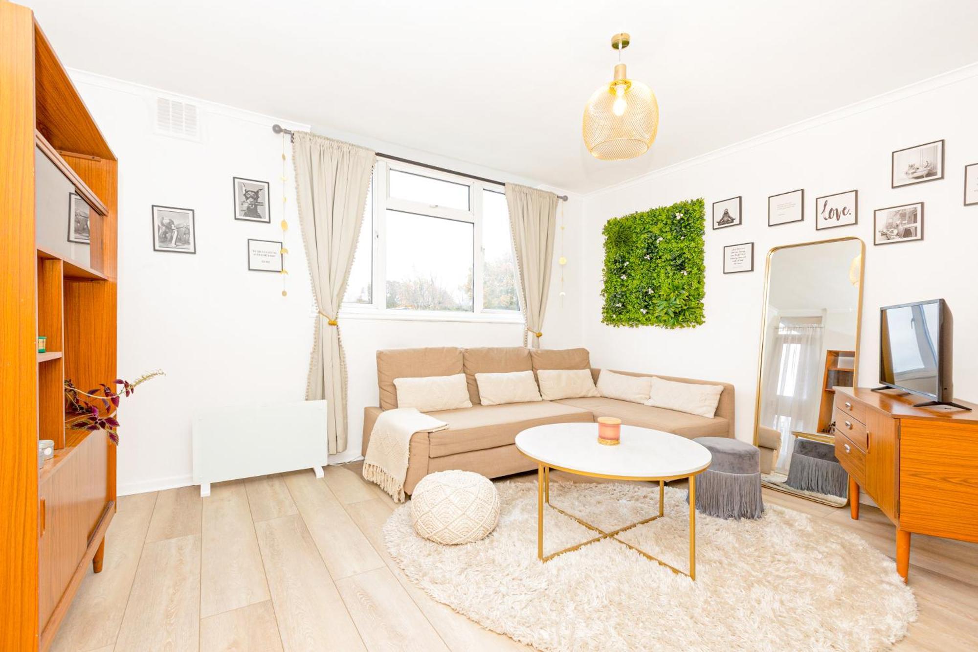 Charming Studio With Balcony In Putney, 5 Min Tube Londres Exterior foto